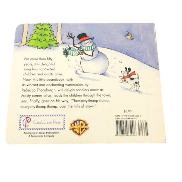 Vintage Frosty The Snowman Board Book 2006 - Picture 5 of 5